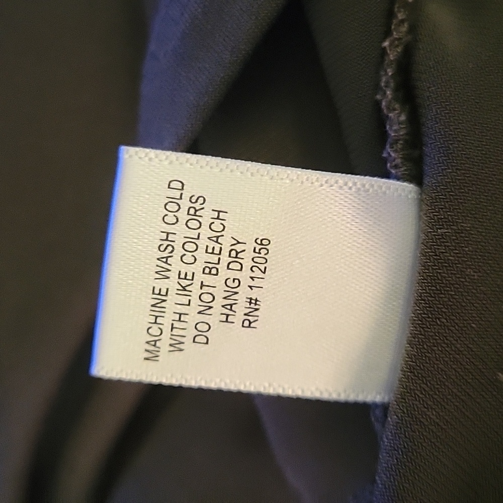 Zenana dark purple gray long sleeve stretch top long sleeves round neck M EUC… - Picture 10 of 10